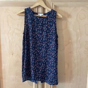Floral print tank top